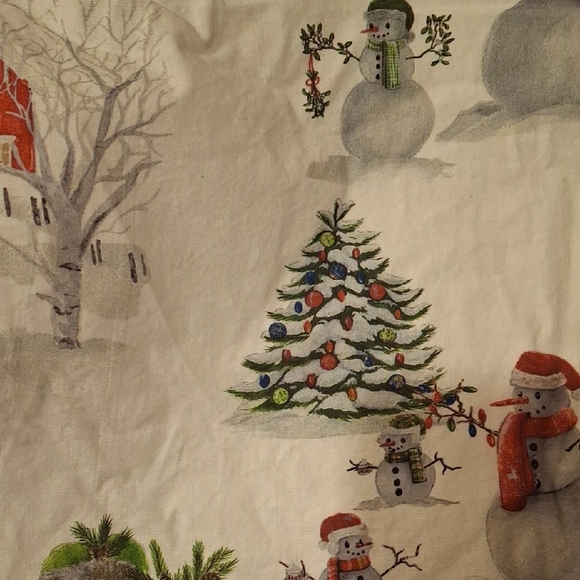Pottery Barn Snowman Sham/Pillowcase New - Picture 3 of 8